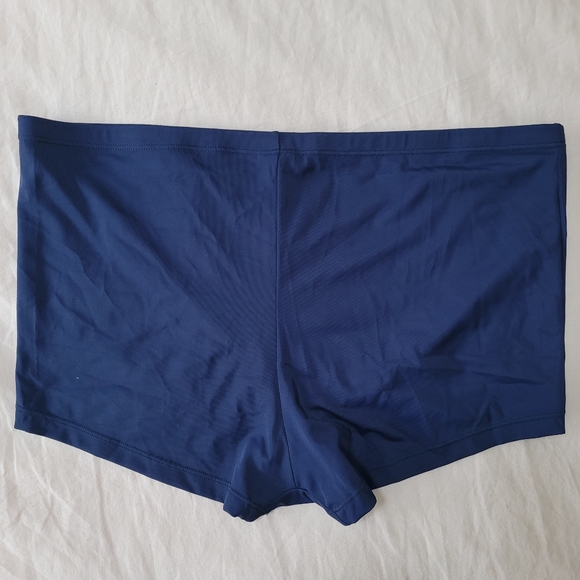 NEW ✨️ 2 PC Nike Tankini Boyshort Swimsuit Navy Blue White Swimwear Women's 2X - Picture 5 of 12
